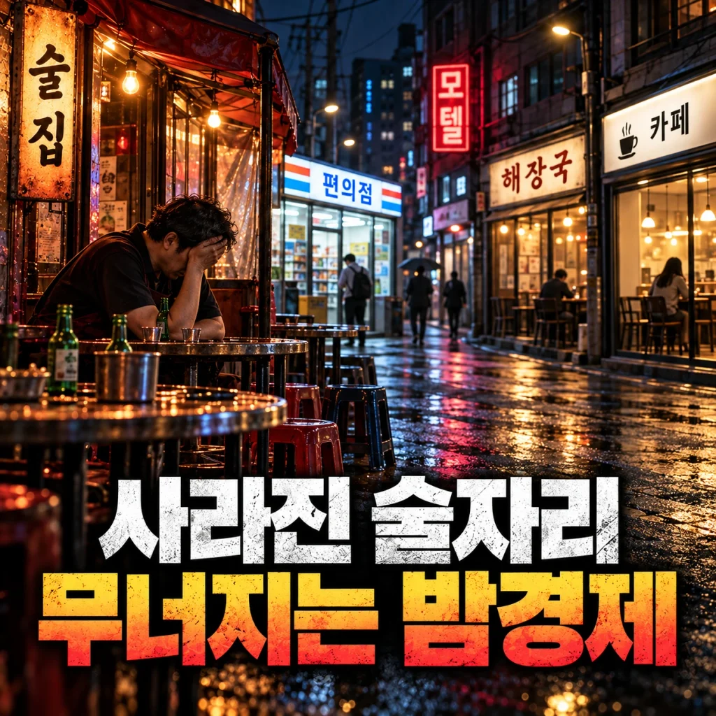 술자리가 사라지자 골목상권