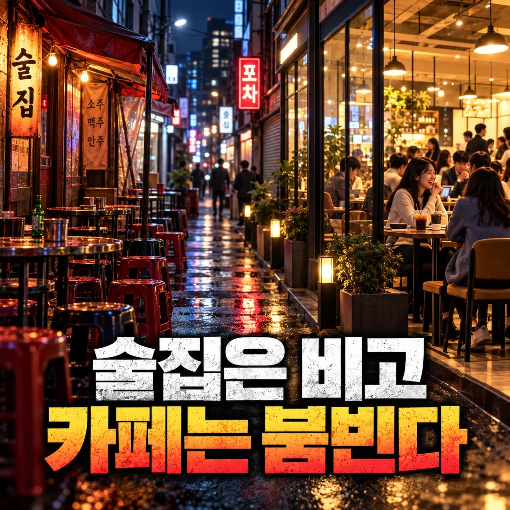 술자리가 사라지자 골목상권